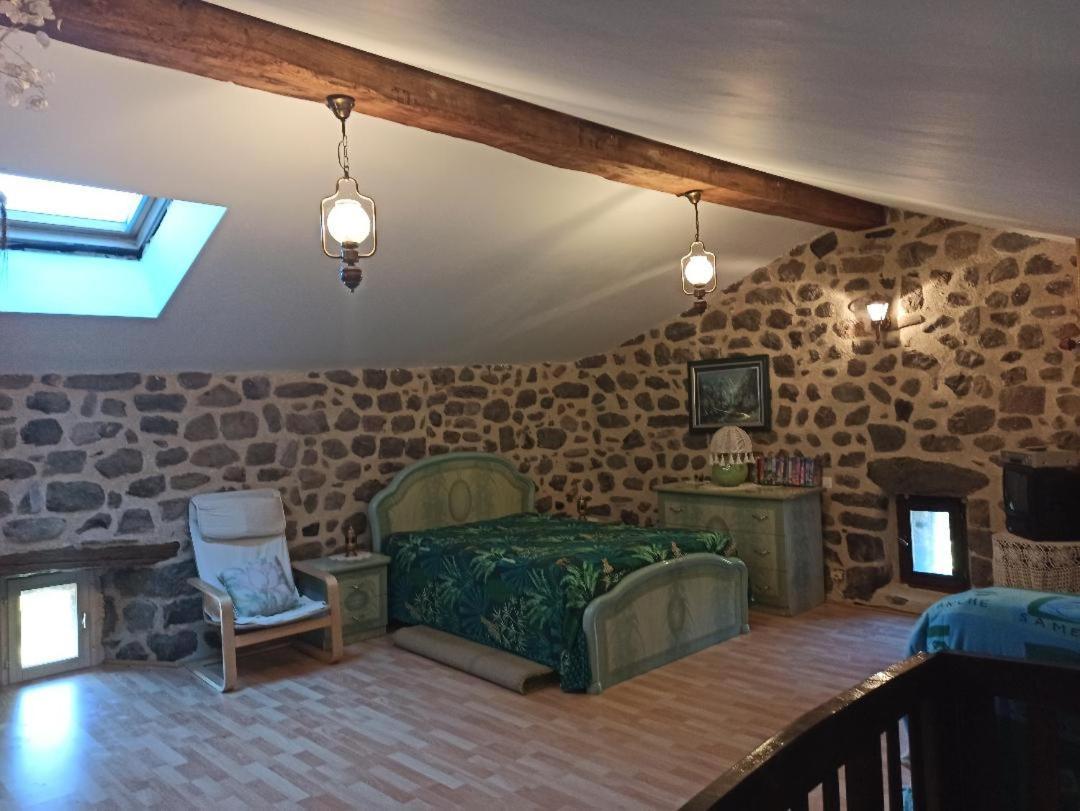 Gite Le Rocher Du Chateau De Retourtour Lamastre Luaran gambar